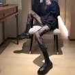画像4: 網タイツ 【花柄】 ブラック 黒 フリーサイズ セクシー コスプレ イベント ロリータ ダンス用 メッシュ生地 レディース 柄タイツ レース COS-032 (4)