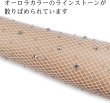 画像3: 網タイツ手袋 ロンググローブ アームカバー レディース メッシュ ラインストーン ホワイト 白 イベント コスプレ 仮装 セクシー 1セット COS-023 (3)