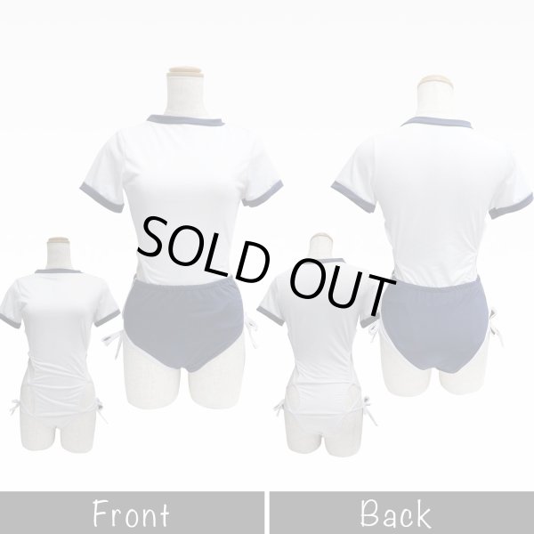 画像2: 体操服 コスプレ ブルマ レオタード 2点セット セクシー 過激 変態 エロ 体操着 女子高生 萌え 可愛い LIG-028 (2)