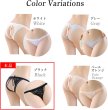画像4: [lustia] ランジェリー 穴あき 【ブラック】 黒 ショーツ セクシー 過激 リボン レース フリル レディース 下着 女性用 LIG-046 (4)