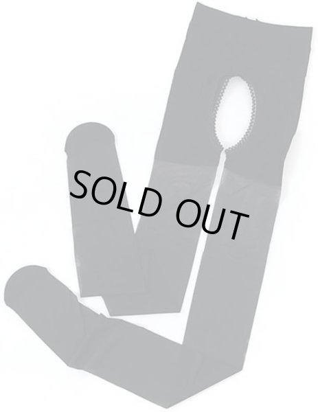 画像5: ストッキング 穴あき オープンクロッチ 2足組 【ベージュ】 薄手 穴開きストッキング パンスト レディース パンティストッキング セクシー 光沢無し 無地 SCKS-011 (5)