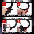 画像3: 手錠 金属製 ブラック 黒 ハンドカフ 手枷 安全装置付き 警察 コスプレ パーティー イベント 仮装 舞台 演出 TJO-008 (3)